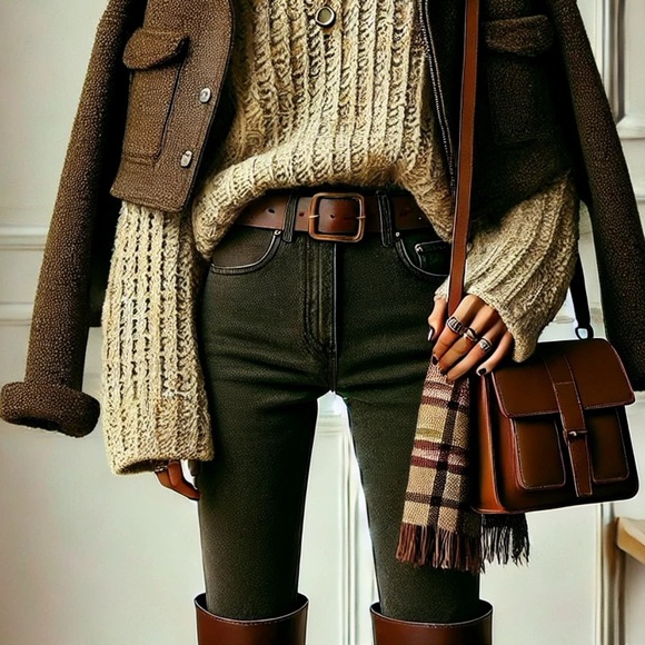 Army Green Jeggings - Picture 4 of 5